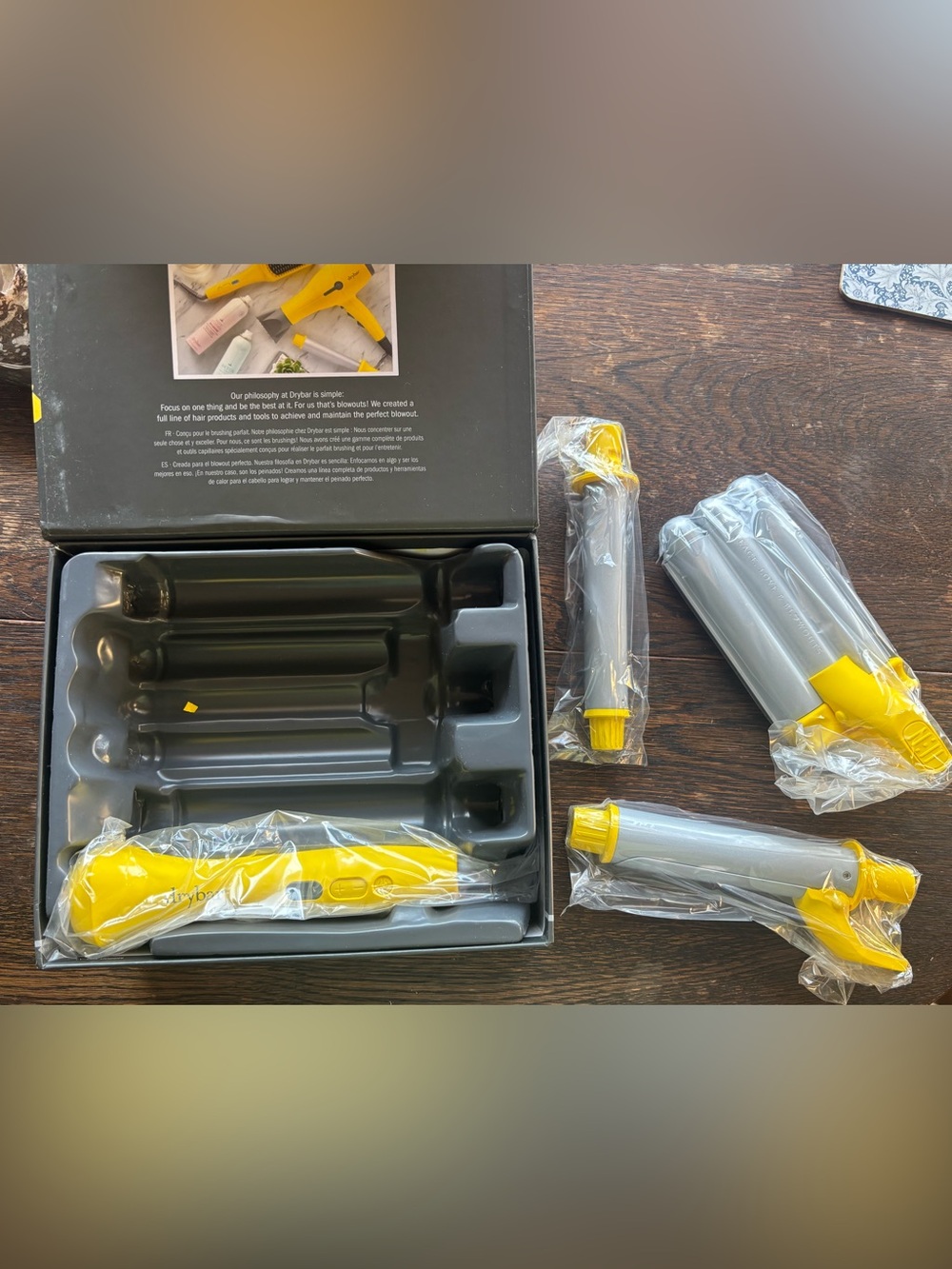 NEW, NEVER USED Drybar The Mixologist Interchangeable Styling Iron | Hair Tool - Picture 3 of 4